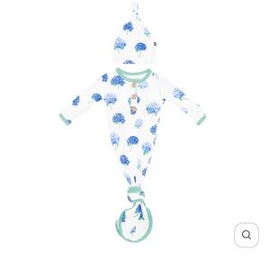 Kyte Knotted Gown with Hat